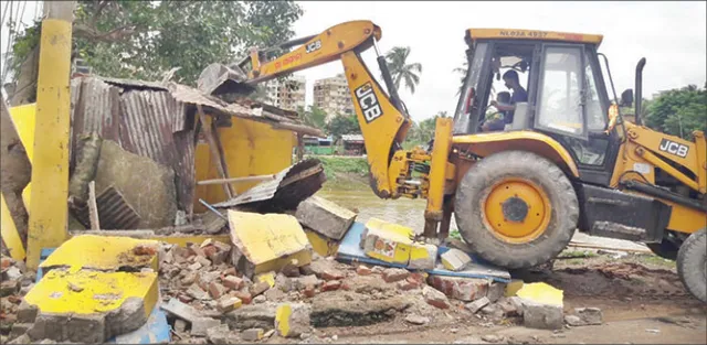 ପୁରୁଣା ଜଗନ୍ନାଥ ସଡ଼କରୁ ଜବରଦଖଲ ଉଚ୍ଛେଦ