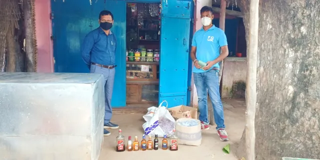 ଆଳୁ ଖୋଳୁଖୋଳୁ ମହାଦେବ : ଯାଞ୍ଚ ବେଳେ ବାହାରିଲା ଦେଶୀ ଓ ବିଦେଶୀ ମଦ, ଦୋକାନ ସିଲ୍ କଲେ ବିଡ଼ିଓ