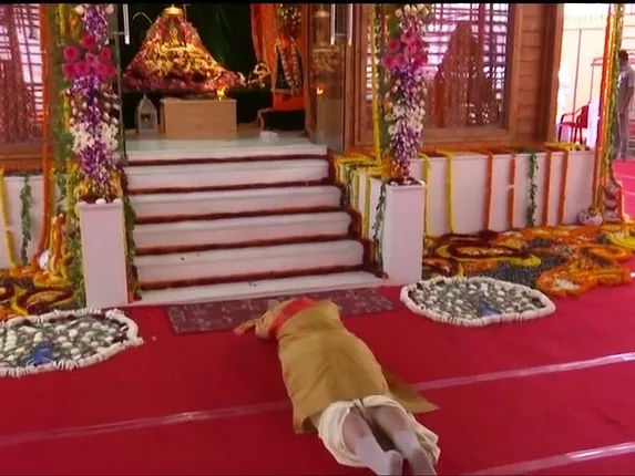 ଅଯୋଧ୍ୟାରେ ଆରମ୍ଭ ହେଲା ରାମ ମନ୍ଦିର ନିର୍ମାଣ କାର୍ଯ୍ୟ