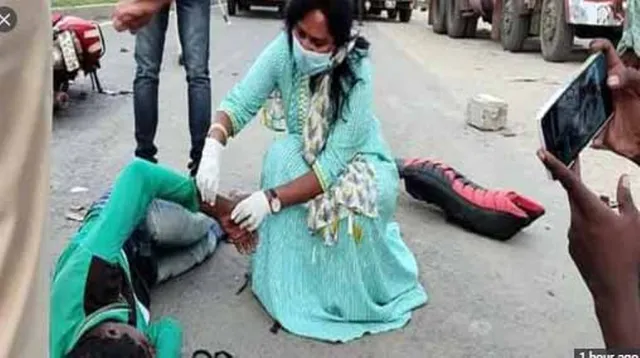 କରୋନା ଭୟରେ ଆହତଙ୍କୁ ଛୁଇଁଲେ ନାହିଁ କେହି; ଗାଡ଼ିରୁ ଓହ୍ଲାଇ ରାସ୍ତାରେ ମହିଳା ବିଧାୟକ କରିଲେ ଚିକିତ୍ସା