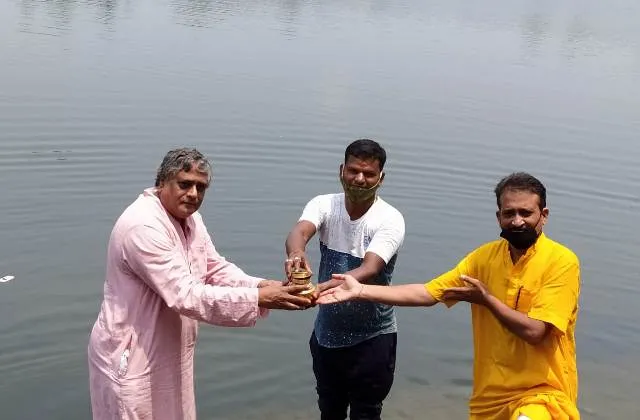 ରାମମନ୍ଦିର ଭୂମି ପୂଜନ ପାଇଁ ଅଯୋଧ୍ୟା ଗଲା ବିନ୍ଦୁସାଗର ପାଣି