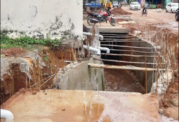 ଡ୍ରେନ୍‌ ନିର୍ମାଣରେ ଅନିୟମିତତା, ଅଭିଯୋଗକାରୀ ଆକ୍ରୋଶର ଶିକାର