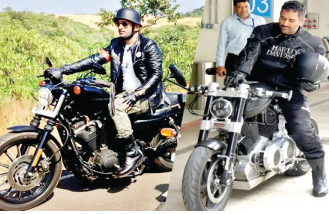 ଧୋନିଙ୍କ ବାଇକ ପ୍ରେମ