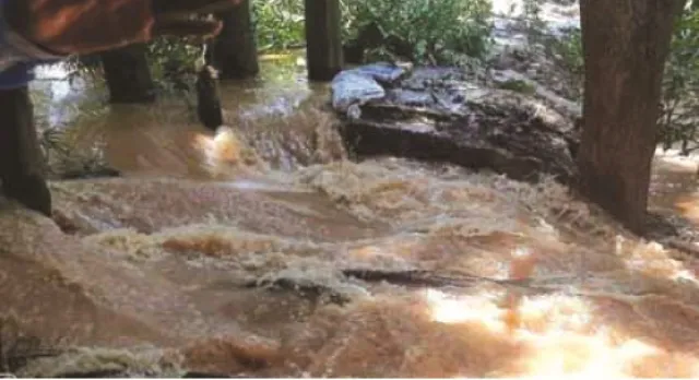 ଯାଜପୁର : ନିର୍ମାଣ ପୂର୍ବରୁ ଧୋଇଗଲା ୧୩ କୋଟିର ନଦୀବନ୍ଧ, ୨ହଜାର ପରିବାର ପାଣି ଘେରରେ 