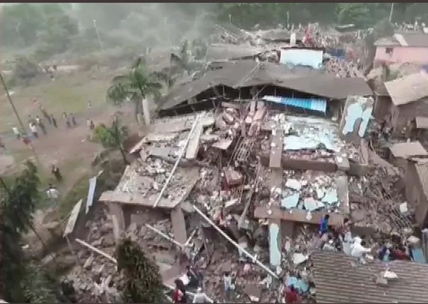 ମହାରାଷ୍ଟ୍ର : ୫ ମହଲା କୋଠା ଭୁଷୁଡ଼ିଲା, ୧ ମୃତ, ୭୦ ଫସିରହିଛନ୍ତି