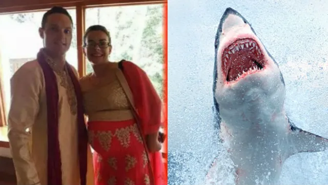 ପତ୍ନୀଙ୍କୁ ସମୁଦ୍ର ଭିତରୁ ଉଦ୍ଧାର କରିବା ପାଇଁ ସାର୍କ ସହିତ ଲଢ଼ି ଜୀବନ ବଞ୍ଚାଇଲେ ସ୍ୱାମୀ