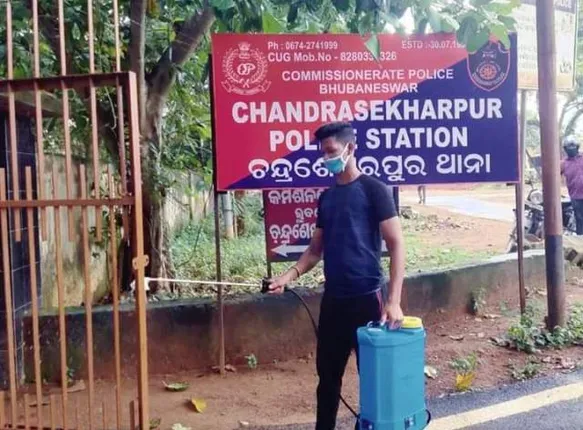 ଚନ୍ଦ୍ରଶେଖରପୁର ଥାନା ଆଇଆଇସିଙ୍କ ସମେତ ୮ ଆକ୍ରାନ୍ତ