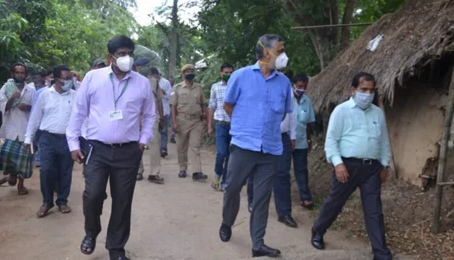 ଭଦ୍ରକ, କେନ୍ଦ୍ରାପଡ଼ା ବନ୍ୟାଞ୍ଚଳ ବୁଲିଲେ କେନ୍ଦ୍ରୀୟ ଟିମ୍‌