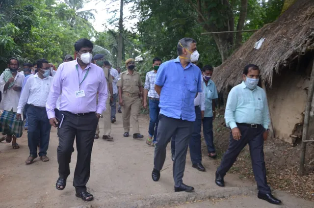 ଭଦ୍ରକର ବନ୍ୟାଞ୍ଚଳ ବୁଲିଲେ କେନ୍ଦ୍ରୀୟ ଟିମ୍  