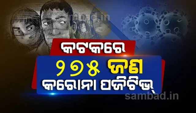 କଟକ ସହରରୁ ଆଜି ୨୭୫ କରୋନା ପଜିଟିଭ ଚିହ୍ନଟ, ସ୍ଥାନୀୟ ସଂକ୍ରମଣ ୯୪ ଜଣ
