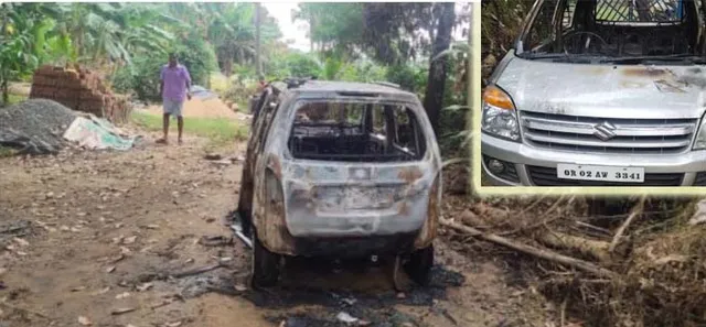 ବରୀ ବିଧାୟିକାଙ୍କ ଭାଇଙ୍କ ଗାଡ଼ି ପୋଡ଼ିଦେଲେ ଦୁର୍ବୃତ୍ତ