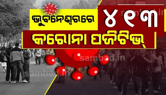 ଭୁବନେଶ୍ୱରରୁ ୪୧୩ କରୋନା ପଜିଟିଭ୍‌, ସ୍ଥାନୀୟ ସଂକ୍ରମଣ ୩୦୧ ଜଣ