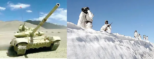 ଚୀନ୍‌, ଅସହ୍ୟ ଶୀତକୁ ମୁକାବିଲା କରିବ ଭାରତୀୟ ସେନା