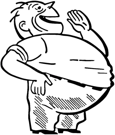 ମୋଟା ମଣିଷଙ୍କ ବୋଝ