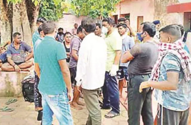 ଆହତଙ୍କୁ ଭେଟିଲେ ମନ୍ତ୍ରୀ ସୁଶାନ୍ତ