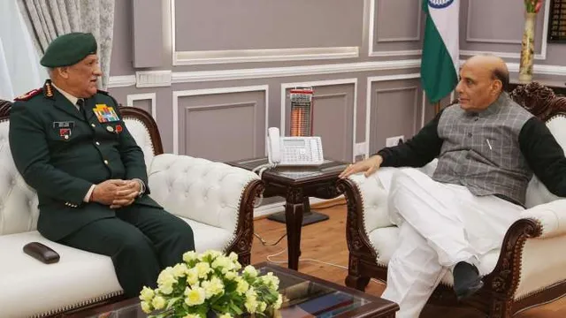 ସେନା ମୁଖ୍ୟଙ୍କ ସହ ରାଜନାଥଙ୍କ ଜରୁରୀ ବୈଠକ