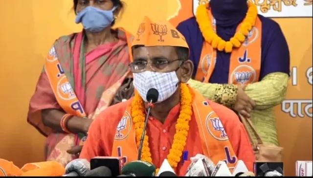 ବିଜେପିରେ ଯୋଗ ଦେଲେ କଂଗ୍ରେସ ଛାଡ଼ିଥିବା ତିର୍ତ୍ତୋଲର ବରିଷ୍ଠ ନେତା ରାଜକିଶୋର ବେହେରା