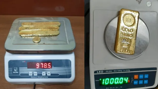 ବିମାନ ସିଟ ତଳୁ ୫୦ଲକ୍ଷ ଟଙ୍କାର ସୁନା ବିସ୍କୁଟ ଜବତ