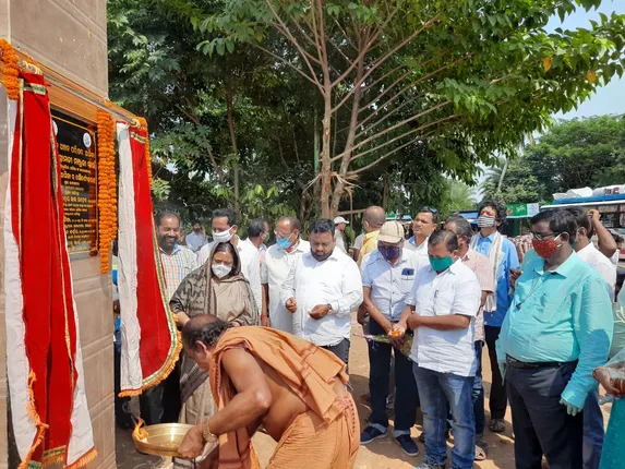 ଆସିକା ବିଧାୟିକାଙ୍କ ଦ୍ୱାରା ଶିଳାନ୍ୟାସ ଓ ଉଦଘାଟନ