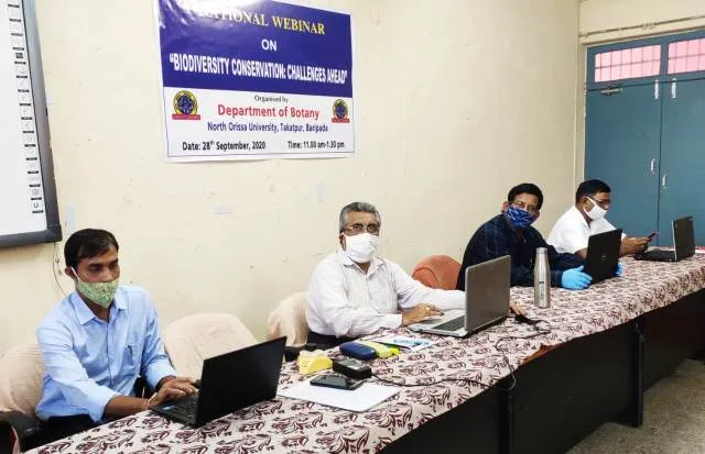 ଉତ୍ତର ଓଡ଼ିଶା ବିଶ୍ୱବିଦ୍ୟାଳୟରେ ଜୈବ ବିବିଧତା ସଂରକ୍ଷଣ ସଂପର୍କିତ ଜାତୀୟ ୱେବିନାର