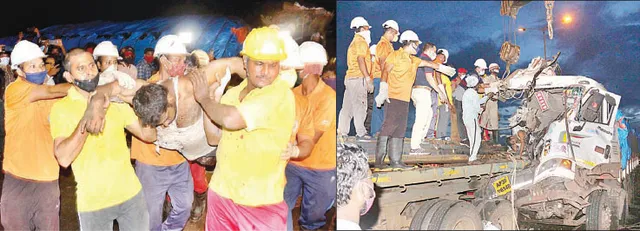 ଟ୍ରେଲରକୁ ପଛରୁ ପିଟିଲା ଟ୍ରକ, ଚାଳକ ମୃତ