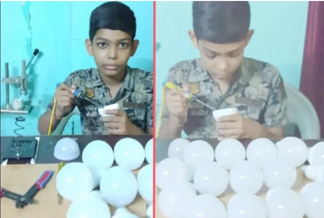 ୧୪ ବର୍ଷ ବୟସରେ ଏଲଇଡ଼ି ବଲବ କମ୍ପାନୀ ପ୍ରତିଷ୍ଠା କରିଛନ୍ତି ଏହି ଛାତ୍ର