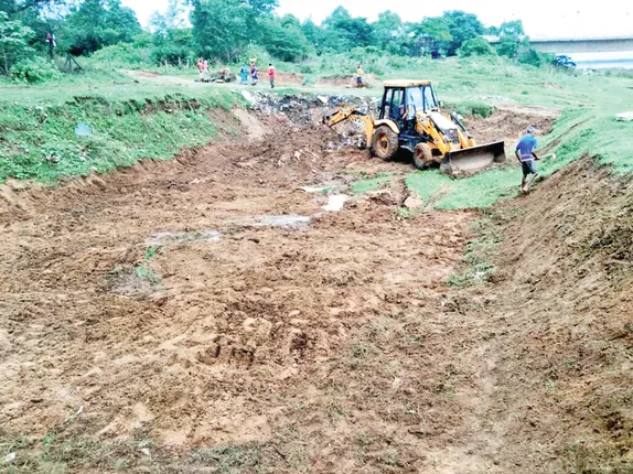 ଖୋଳା ହେଲା କୃତ୍ରିମ ପୋଖରୀ : ୪ ପୋଖରୀରେ ୧୮୦ ମୂର୍ତ୍ତି ବିସର୍ଜନ ହେବ