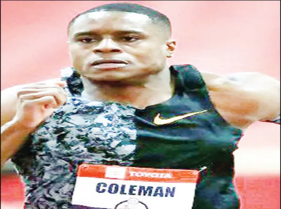 ୧୦୦ ମିଟର ବିଶ୍ବ ବିଜେତା କୋଲେମନ ୨ ବର୍ଷ ବାସନ୍ଦ, ଟୋକିଓ ଅଲିମ୍ପିକ୍ସରୁ ବଞ୍ଚିତ ହେବେ