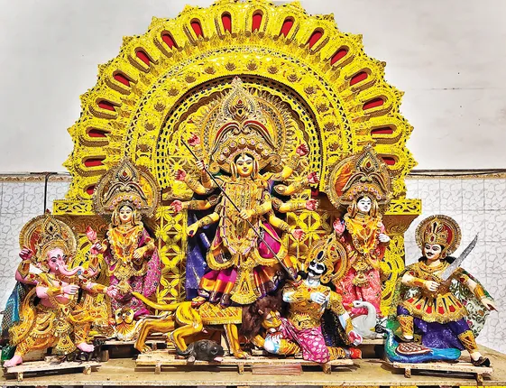 ଏକାମ୍ର କ୍ଷେତ୍ରର ୨୧ ମଣ୍ଡପରେ ମା’