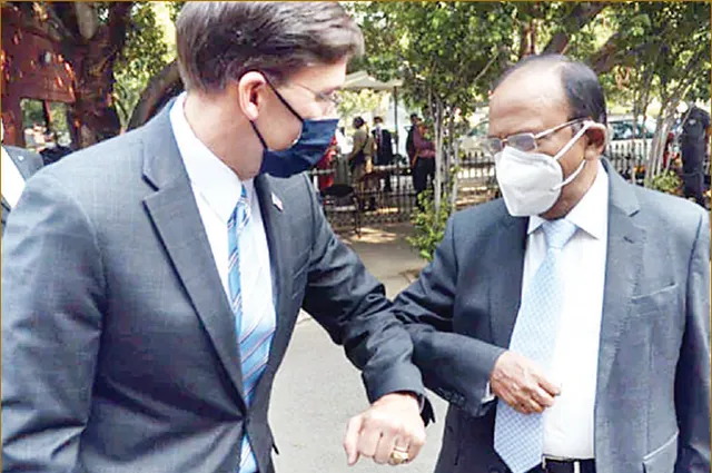 ଭାରତ-ଆମେରିକା ୨+୨ ବୈଠକ, ଯେ କୌଣସି ବିପଦ ପାଇଁ ଭାରତ ସହ ରହିଛୁ: ପମ୍ପିଓ