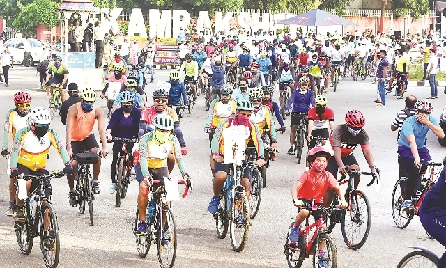 ଭୁବନେଶ୍ୱରରେ ସାଇକେଲ୍ ଫର୍ ଚେଞ୍ଜ୍‌ କାର୍ଯ୍ୟକ୍ରମ