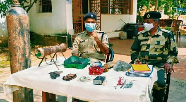 ମାଲକାନଗିରି: ମାଟି ତଳୁ ବିପୁଳ ପରିମାଣର ବିସ୍ଫୋରକ ସାମଗ୍ରୀ ଉଦ୍ଧାର