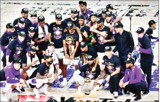 ଲେକର୍ସକୁ ସପ୍ତଦଶ ଏନ୍‌ବିଏ ମୁକୁଟ