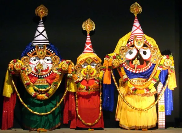 ଶ୍ରୀମନ୍ଦିରର ରାଧା-ଦାମୋଦର ବେଶ