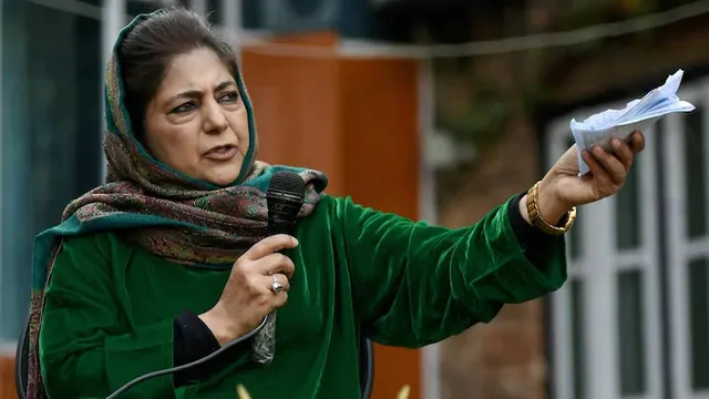 ସରକାର କେବଳ କଶ୍ମୀରବାସୀଙ୍କ ଜମି ନେଇ ପାରିବେ, ଲଦାଖରେ ଚୀନ୍ ଜବରଦଖଲ କରିଥିବା ଜମିକୁ ଫେରାଇ ଆଣିବାରେ ଅସମର୍ଥ: ମେହବୁବା ମୁଫତି