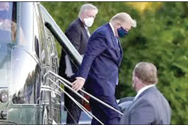 ସାମରିକ ହସ୍ପିଟାଲ୍‌ରେ ଚିକିତ୍ସିତ ହେଉଛନ୍ତି ଟ୍ରମ୍ପ୍‌, ରେମ୍‌ଡେସଭିର ଥେରାପି ଦିଆଯାଉଛି