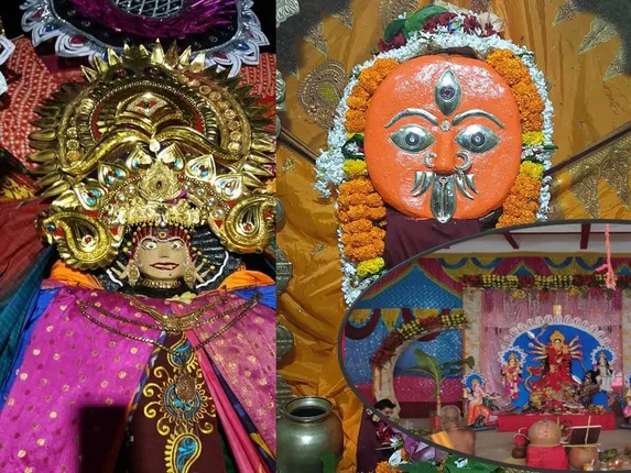 ବିନା ଭକ୍ତରେ ପରଦା ଆଢୁଆଳରେ ଚାଲିଛି ଜଗତଜନନୀ ମା’ ଦୁର୍ଗାଙ୍କ ଆରାଧନା