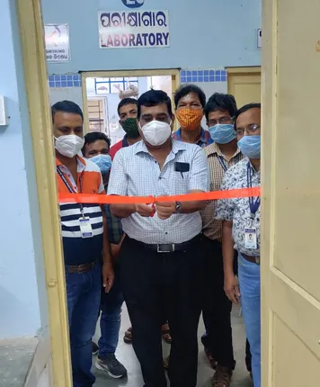 ଭଞ୍ଜନଗର ଡାକ୍ତରଖାନାରେ ବାୟୋ କେମେଷ୍ଟ୍ରି ଟେଷ୍ଟିଂ ଲ୍ୟାବ୍ ଉଦଘାଟିତ