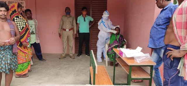 ତାରସିଂ ବନାଞ୍ଚଳ ପକ୍ଷରୁ ଆଣ୍ଟିଜେନ୍ ପରୀକ୍ଷା