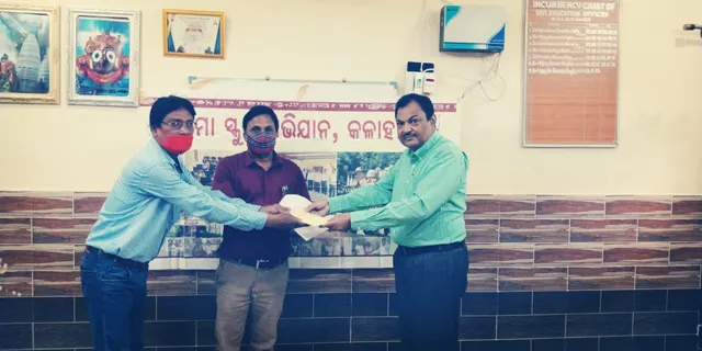 ବିଏମ୍‌ ହାଇସ୍କୁଲ୍‌କୁ ପୁରାତନ ଛାତ୍ର ଦେଲେ ୫୦ହଜାର ଟଙ୍କା