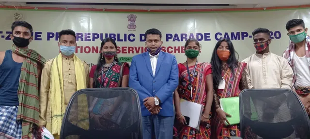 ନର୍ଥ ଜୋନ ପ୍ରିଆରଡି  କ୍ୟାମ୍ପ ନିମନ୍ତେ ଉତ୍ତର ଓଡ଼ିଶା ବିଶ୍ୱବିଦ୍ୟାଳୟର ୭ ଜଣିଆ ସ୍ୱେଚ୍ଛାସେବୀ ଦଳର ଯୋଗଦାନ