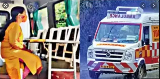 କରୋନା ପଜିଟିଭ ହେବା ପରେ ହାର ନମାନି ଆମ୍ବୁଲାନ୍ସରେ ବସି ପରୀକ୍ଷା ଦେଲେ ଛାତ୍ରୀ