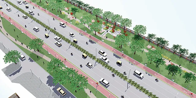 ଅର୍ବାନ୍‌ ପାର୍କ ୱେ ପାଇଁ ବାଟ ଫିଟିଲା