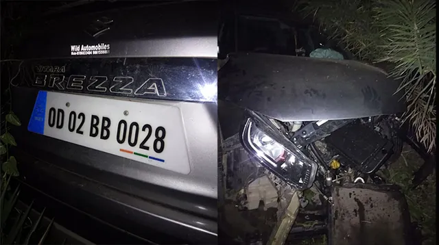 ଗଛରେ ପିଟି ହେଲା କାର; ଅଳ୍ପକେ ବର୍ତ୍ତିଲେ ଚାରି ଯାତ୍ରୀ