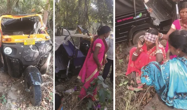 ଝିଅ ବାହାଘର ପାଇଁ ବର ଦେଖିବାକୁ ବାହାରିଥିଲେ, ବାଟରେ ଓଲଟିଲା ଅଟୋ , ୬ ଆହତ