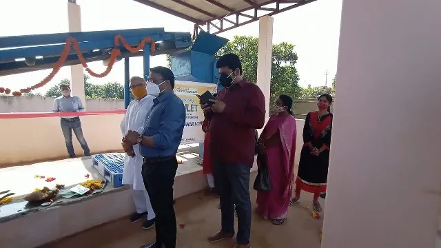 ବିଶ୍ୱ ଶୌଚାଳୟ ଦିବସ ପାଳିତ, ସିଆଣ୍ଡ୍‌ଡି ୱେଷ୍ଟ୍‌ ରିସାଇକେଲ୍ ପ୍ଲାଣ୍ଟର ଶୁଭାରମ୍ଭ