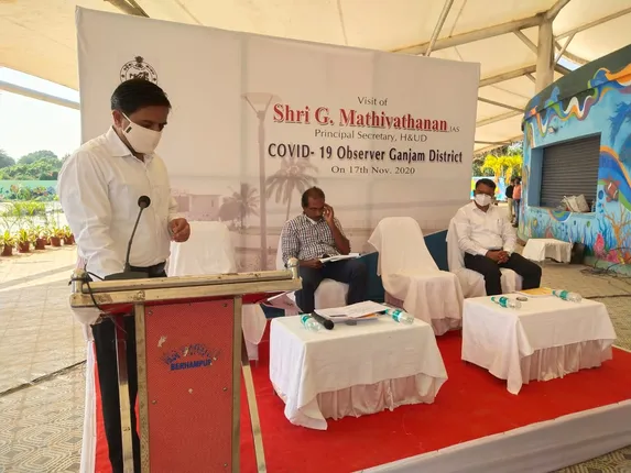 ନଗର ଉନ୍ନୟନ ସଚିବଙ୍କ ସମୀକ୍ଷା: ୧୫,୫୧୬ ପରିବାରଙ୍କୁ ମିଳିଛି ଶହେ ଦିନର କାମ