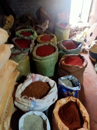 ୫ ଲକ୍ଷ ଟଙ୍କାର ନକଲି ଲଙ୍କା ଓ ହଳଦୀ ଗୁଣ୍ଡ ଜବତ; ୩ ଅଟକ