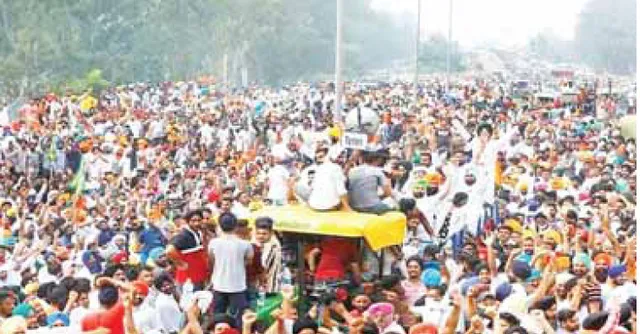 ଦିଲ୍ଲୀରେ ଏକଜୁଟ୍‌ ହେଉଛନ୍ତି ଚାଷୀ, ପଞ୍ଜାବ-ହରିୟାଣା ମୁଖ୍ୟମନ୍ତ୍ରୀ ମୁହାଁମୁହିଁ