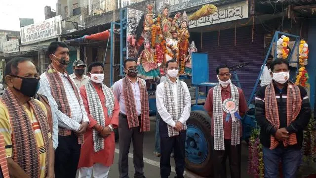 ଢେଙ୍କାନାଳର ପ୍ରସିଦ୍ଧ ଗଜଲକ୍ଷ୍ମୀ ପୂଜାର ଆଜି ଭସାଣି